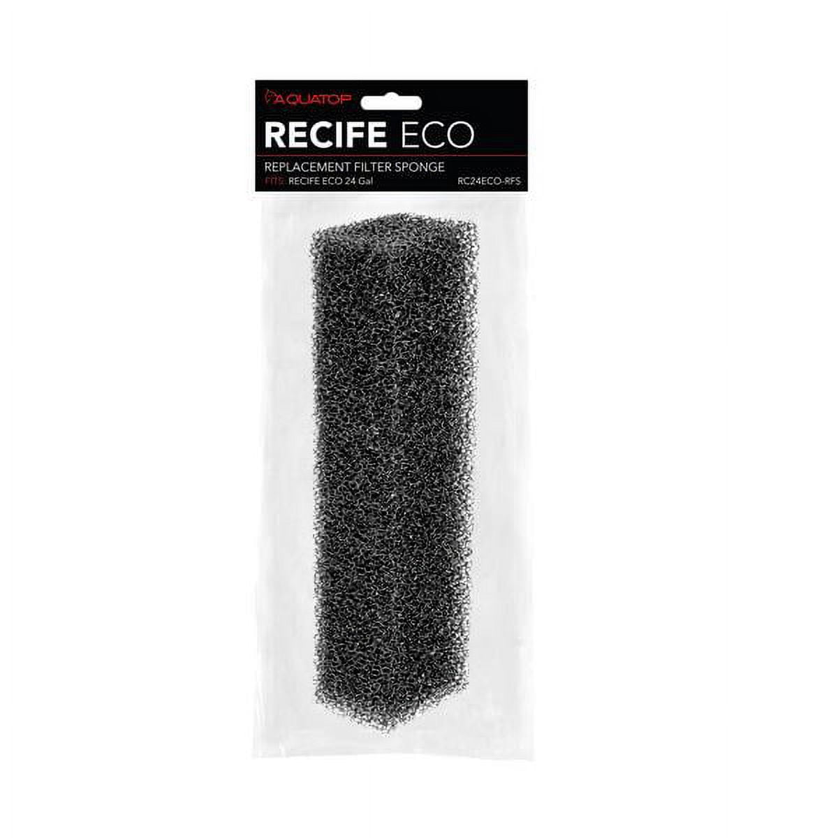 Black High-Efficiency Replacement Filter Sponge for Aquariums