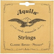 AQUILA Classic Banjo String Set, 6B, Light Tension, All Nylgut, Stability Feature