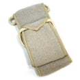 thumbnail image 1 of AQUIS Double-Sided Exfoliating and Cleansing Back Scrubber, Microfiber, Off-White, 1 Count, 1 of 3