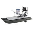 thumbnail image 1 of AQUOS 10.2 Plus ft Inflatable Pontoon Boat with Haswing 12V 65LBS Transom Trolling Motor, 1 of 1