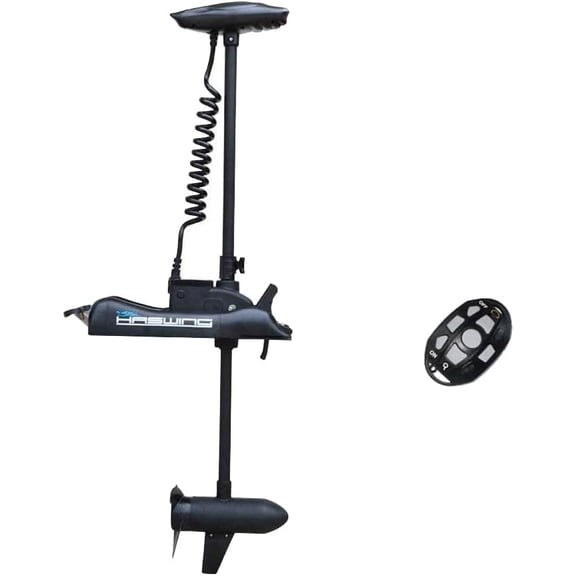 AQUOS Haswing CaymanB 24V 80LBS 54inch Bow Mount Trolling Motor with Wireless Remote Control