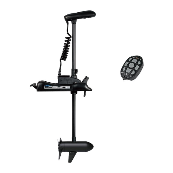 AQUOS Haswing GPS Bow Mount Trolling Motor 12V 55LBS 54in & Wireless Remote