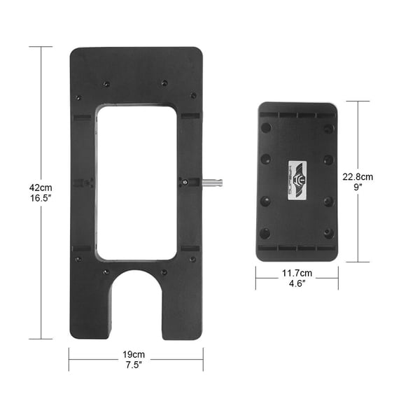 AQUOS Haswing Quick Release Bracket for CaymanB Bow Mount Trolling Motor