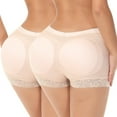 thumbnail image 1 of AQUTA 2 Pack Butt Lifter Panites Padded Underwear for Women Butt Pads Shaper Hip Enhancer Shapewear Booty Lifting Panty, 1 of 9