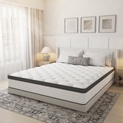 Evitormill 12 King Size Hybrid Spring Boxed Mattress - Medium Firm Memory Foam