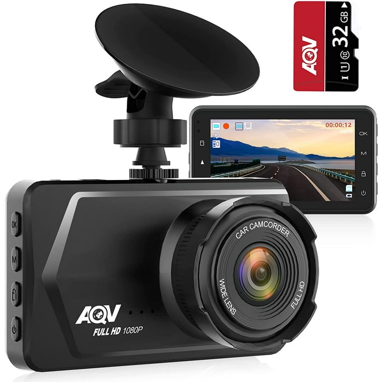 2K WiFi Dash Cam 360° Panoramic 4 Channel Driving Recorder Car