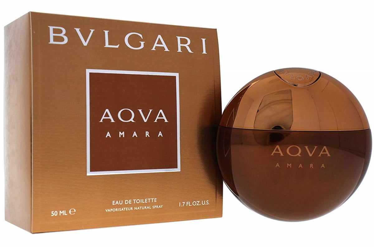 AQVA AMARA * Bvlgari 1.7 oz / 50 ml Eau De Toilette (EDT) Men Cologne Spray