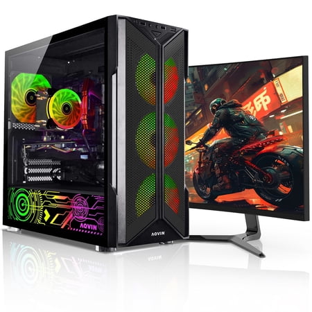 AQVIN-AQ20 Desktop Computer, Core i7, 32GB RAM, 1TB SSD