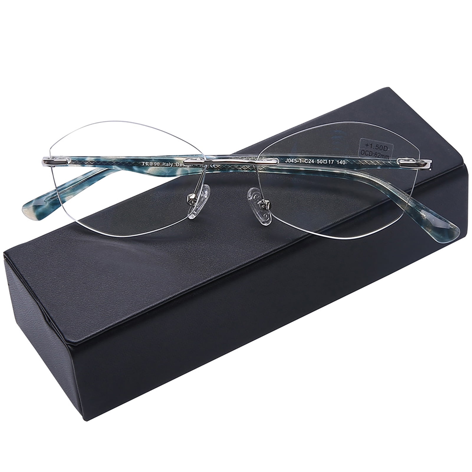 Customer reviews for aqwano rimless computer reading glasses women