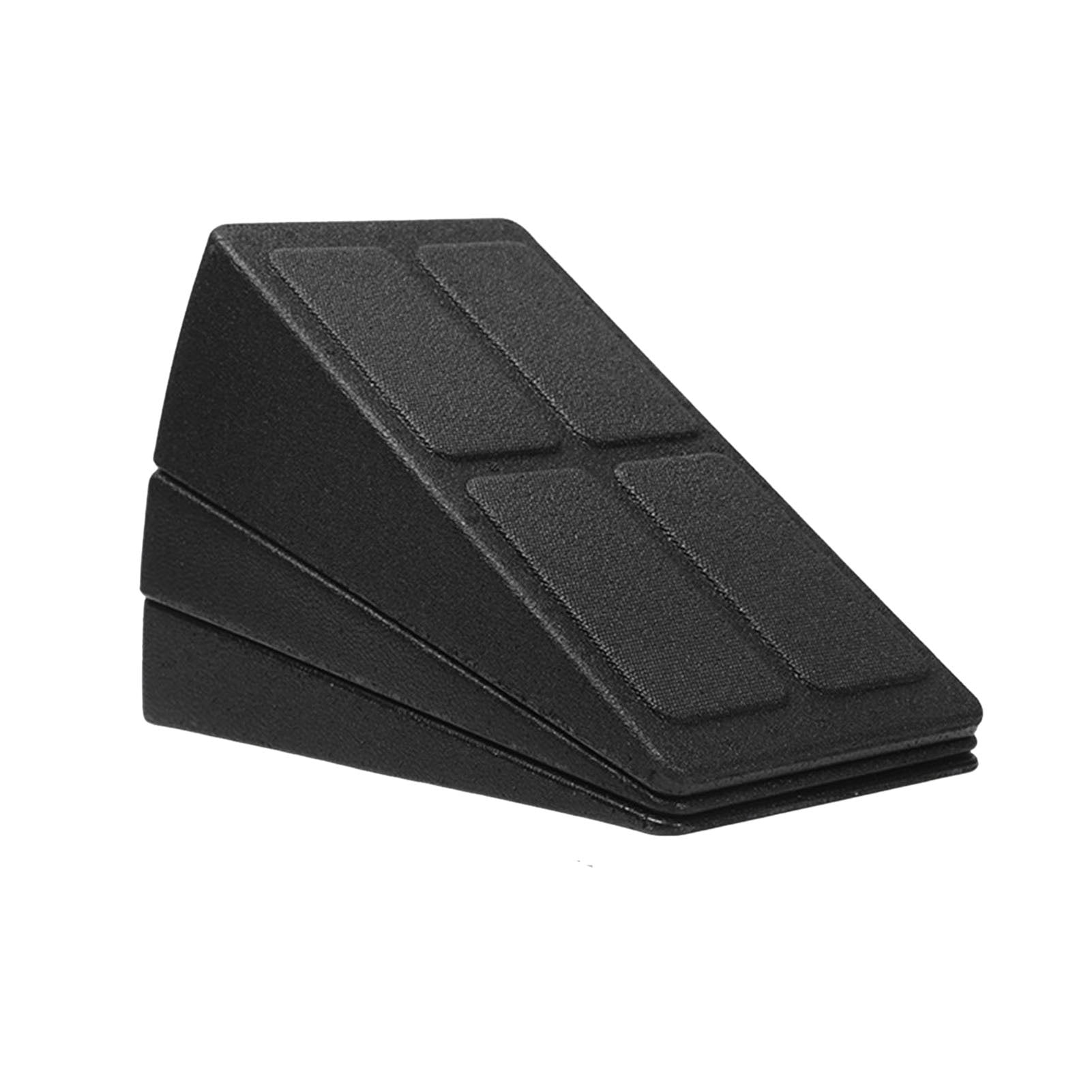 MuscleForge Squat Wedge Block - Slant Board For Calf Stretching, Squat Heel Support, Agility Training (Black EPP, Holds 200kg) - View #10
