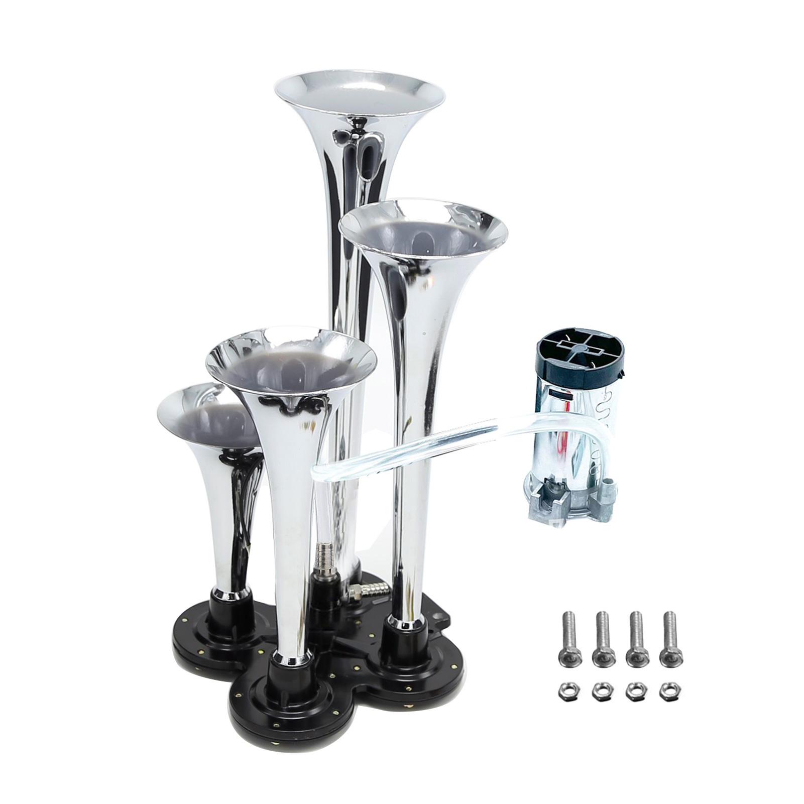 AQYK Super Loud Electric Train Truck Air Horn Kit Weatherproof Easy