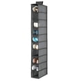 thumbnail image 1 of AQwzh 10 Shelf Over Rod Hanging Hanger Organizers, Gray, 1 of 7