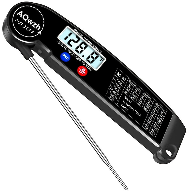 TempPro E30 Digital Meat Thermometer with Long Probe Kitchen Instant Read Cooking Food Thermometer for BBQ Smoker Grilling Oil Deep Fry Candy