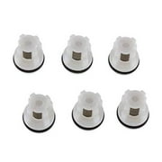 AR ANNOVI REVERBERI AR2233 Replacement Pressure Washer Valve Kit, RMW Series Pumps, EZ Start, Black, 6 Pack
