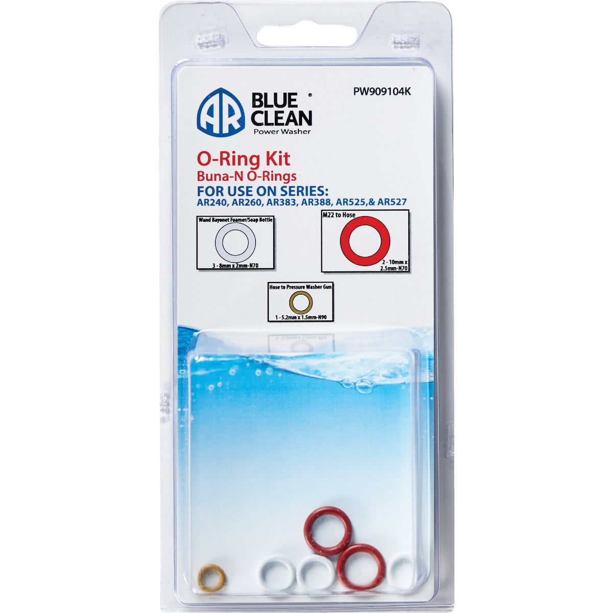 AR Blue Clean Pressure Washer ORing Kit