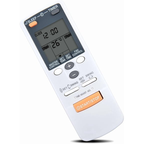 AR-JW17 Replacement Remote Control for Fujitsu Air Conditioner