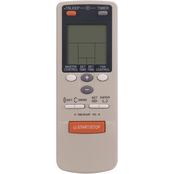 AR-JW2 Replaced Remote fit for Fujitsu Air Conditioner AR-JW4 AR-JW5 AR-JW6