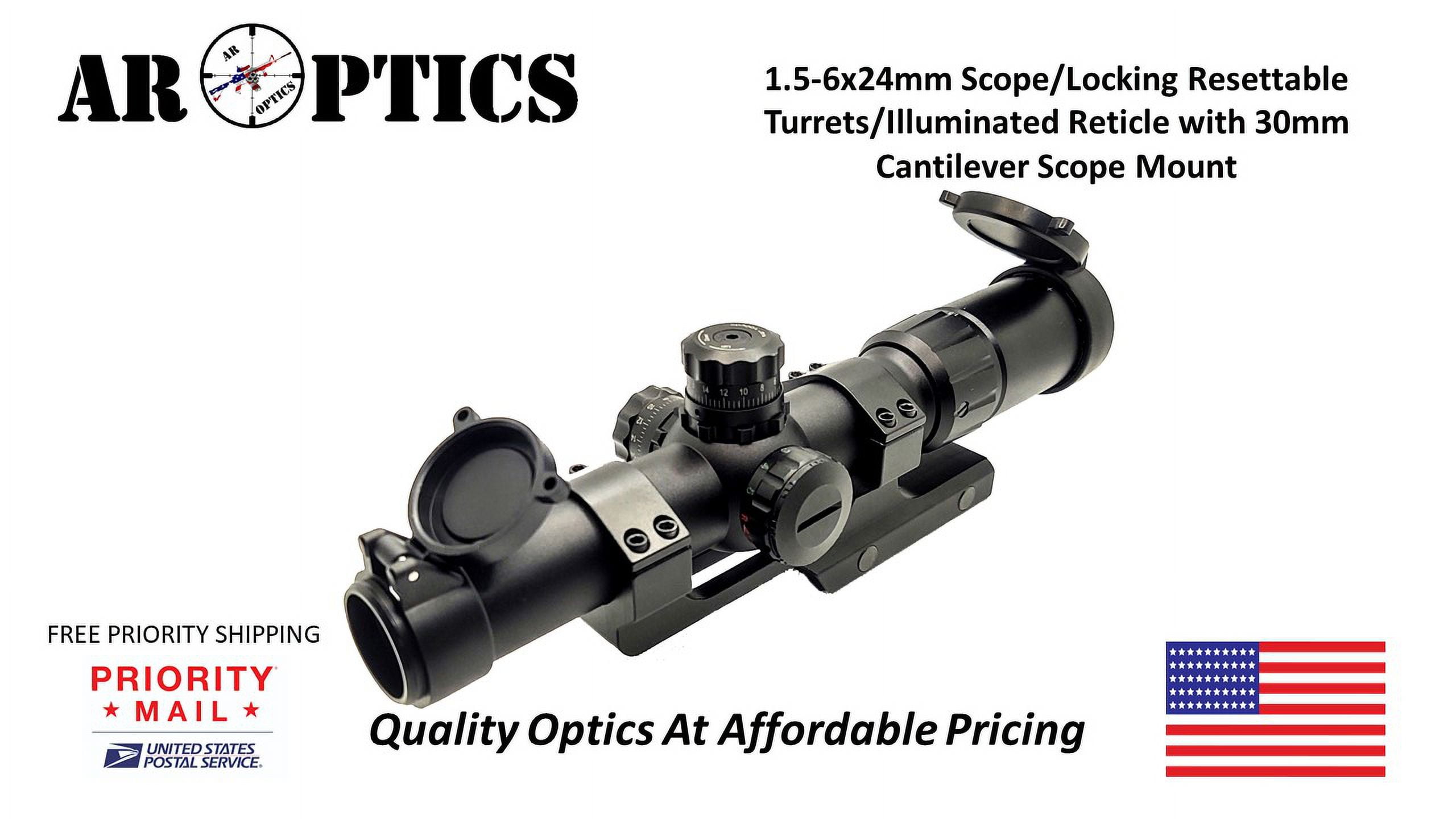 AR OPTICS Argus 1.56x24mm Rifle Scope