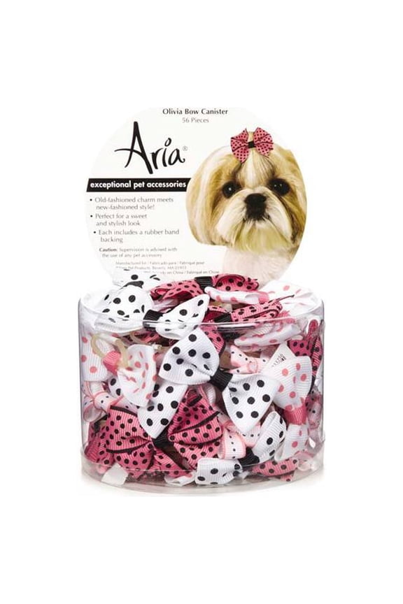 AR Olivia Bow Canister 56Pc