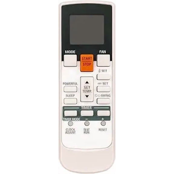 AR-RAJ1E Replaced Remote fit for Fujitsu Air Conditioner ASU7RLF1 ARU7RLF