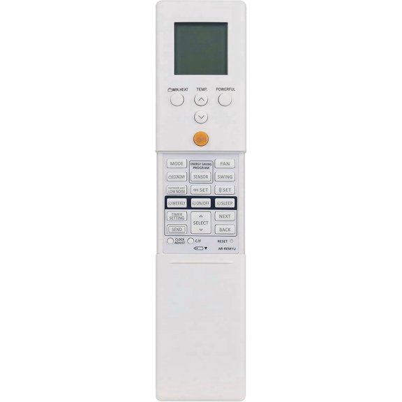 AR-REM1U Replacement Remote Control Commander fit for Fujitsu Air Conditioner ASU9RLS3Y ASU12RLS3Y ASU15RLS3Y ASU30RLE