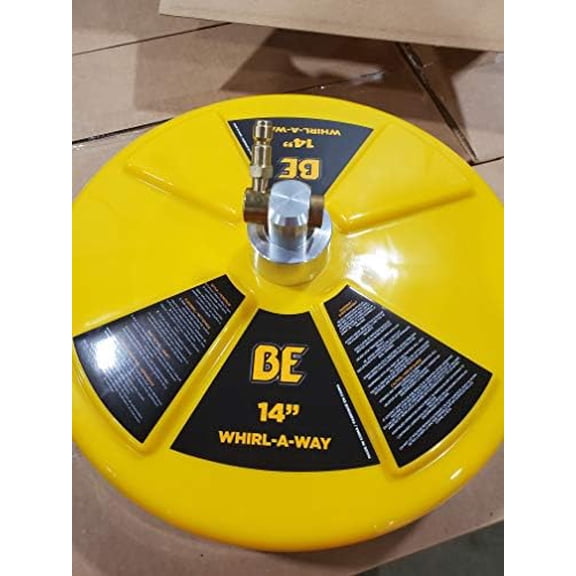 AR-ROTARY14 14" Rotary Surface Cleaner, Heavy-Duty, Yellow$$Tools