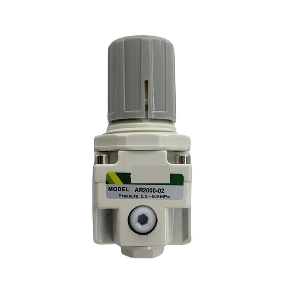 AR2000-02 G1/4'' Pressure Regulator, Mini Air AR2000 02 Relief Control Compressor Regulator Treatment Units Valve Gauge ,Adjustable