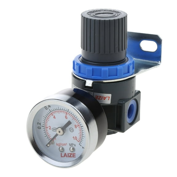AR2000 1/4'' Air Pressure Relief Regulator 0.05-0.85Mpa(7-121psi) Adjustable