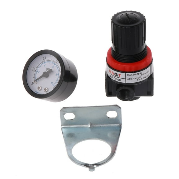 AR2000 Air Control Pressure Gauge Compressor Relief Regulator Regulating for Val