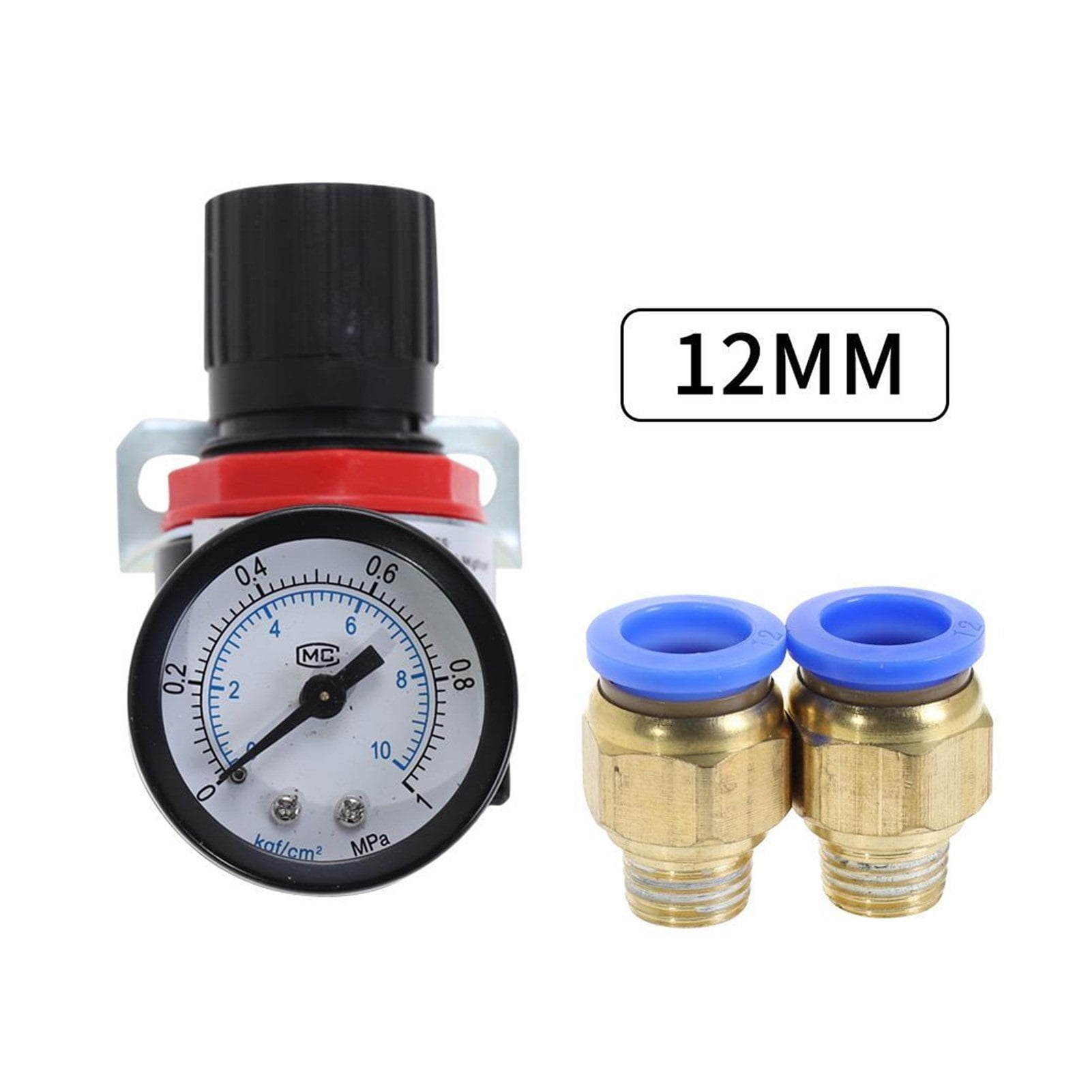 AR2000 G1/4 Pressure Reducing Valve with Gauge Fitting Pneumatic Mini
