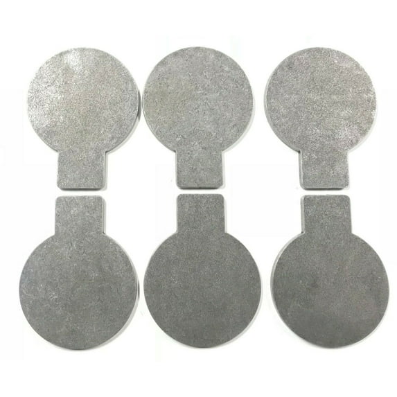 AR500 6"X 3/8" Steel Target Plate Rack DIY Kit Paddles