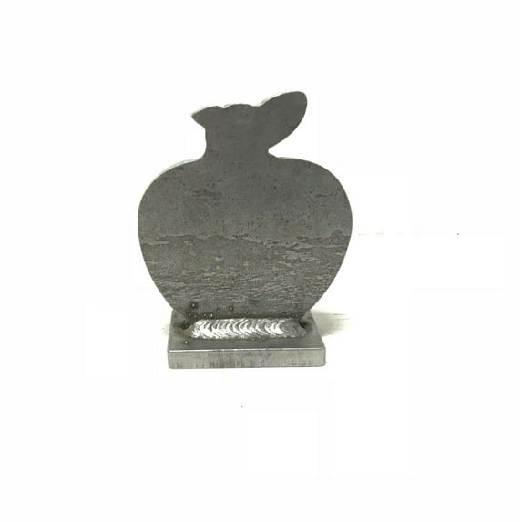 AR500 Apple Silhouette Steel Knock-Over Target 3/8"