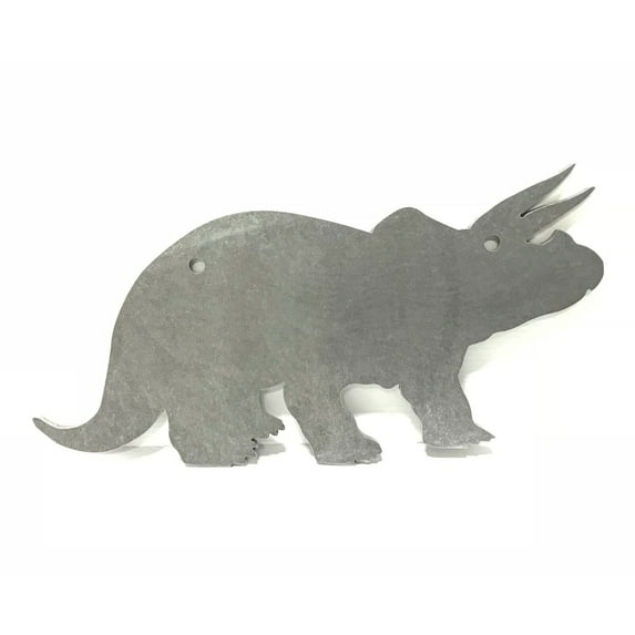 AR500 Dinosaur Triceratops Steel Target Gong 12"X 24" X 1/4"