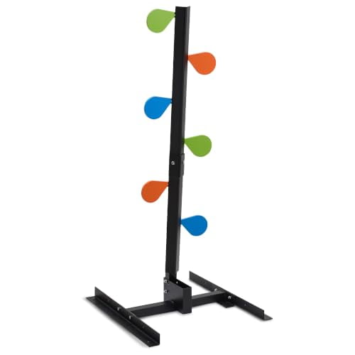 AR500 Dueling Tree Targets Kit - 6 Steel Paddles 4 Inch， Black ...