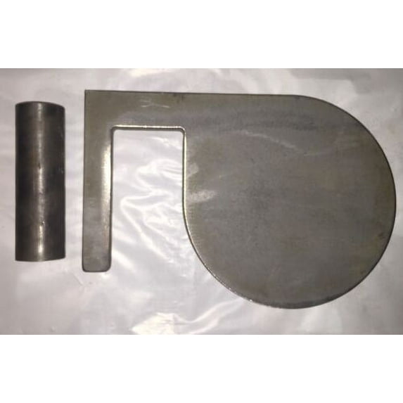 AR500 Steel Target Hostage/Dueling Tree (1) 6" X 3/8" Paddle (1) DOM Pivot Tube