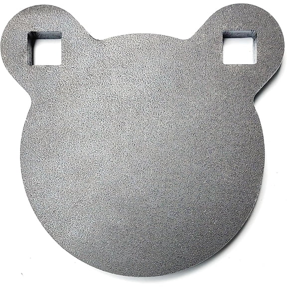 AR500 Steel Targets for Shooting, 1/2" Thick Rifle Rated Gong Silhouette Metal Target for Precision Shooting