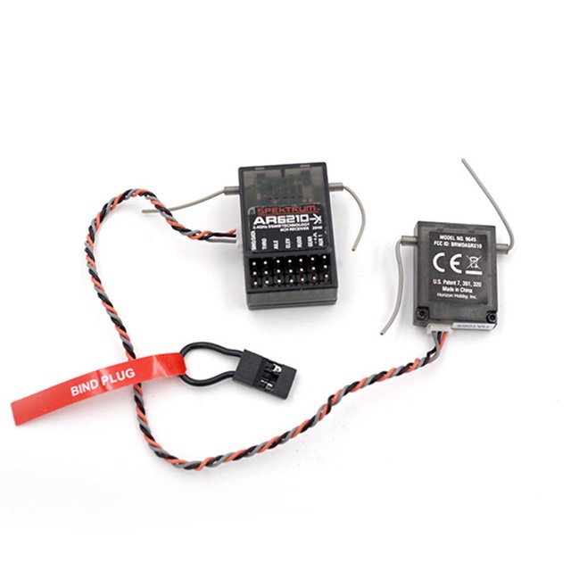 AR6210X Receiver 6 Channels, Dual Path Redundancy for Spektrum DSM2 ...