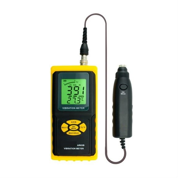 AR63B Digital Precision Vibration Meter Tester Gauge Analyzer For Long-term Use