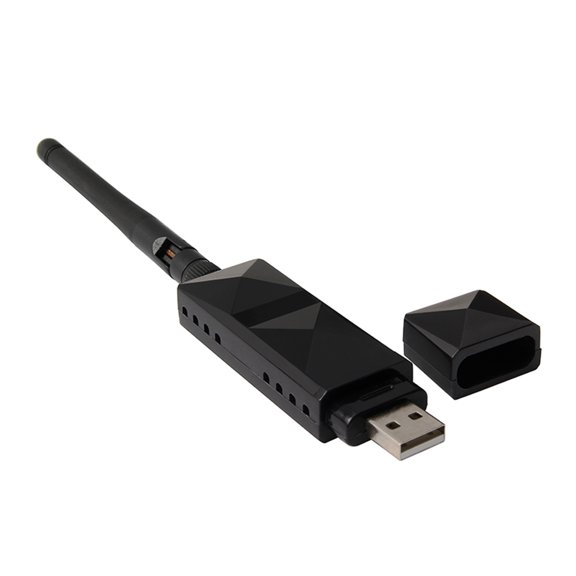 AR9271 Chipset Wireless USB Adapter with Detachable 2dBi Antenna / 4.1 inches Detachable Network Dongle Card for PC Linux Kali Ubuntu ROS Raspberry Pi