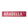 thumbnail image 1 of ARABELLA Vintage Aluminum Street Sign Childrens Name Room Metal Sign rustic metal tin | Indoor/Outdoor |  18" Wide, 1 of 4