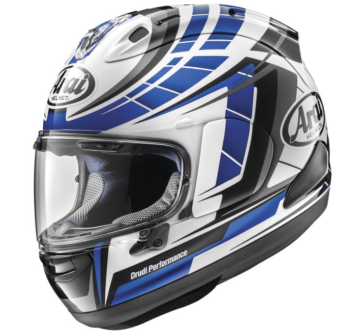ARAI Corsair-X Planet Helmet Blue M 807652 - Walmart.com
