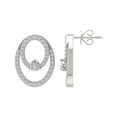 thumbnail image 1 of ARAIYA 10K White Gold Round Lab Grown Diamond Stud Earrings (5/8 cttw, VS Clarity, D-E Color), 1 of 4