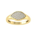 thumbnail image 1 of ARAIYA 10K Yellow Gold Round Diamond Fashion Band Ring (1/3 cttw, I-J Color, I2-I3 Clarity), Size 9.5, 1 of 4