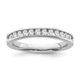 thumbnail image 1 of Araiya Fine Jewelry 10K White Gold Diamond Band Ring (1/3 cttw, I-J Color,I2-I3 Clarity) Size 7, 1 of 6
