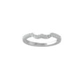 thumbnail image 1 of ARAIYA FINE JEWELRY 10K White Gold Diamond Band Ring (1/4 cttw, I-J Color, I2-I3 Clarity) Size 10, 1 of 3