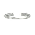 thumbnail image 1 of ARAIYA FINE JEWELRY 10K White Gold Diamond Bypass Ring (1/5 cttw, I-J Color, I2-I3 Clarity) Size 6.5, 1 of 6