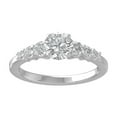 thumbnail image 1 of Araiya Fine Jewelry10K White Gold Diamond Solitaire Engagement Ring (1 cttw, I-J Color, I2-I3 Clarity) Size 10, 1 of 5