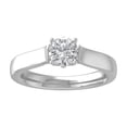 thumbnail image 1 of ARAIYA FINE JEWELRY 10K White Gold Diamond Solitaire Engagement Ring (1 cttw, I-J Color, I2-I3 Clarity) Size 8.5, 1 of 5