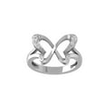 thumbnail image 1 of ARAIYA FINE JEWELRY 10K White Gold Diamond Wedding Anniversary Band Ring (1/8 cttw, I-J Color, I2-I3 Clarity) Size 6.5, 1 of 1