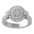 thumbnail image 1 of ARAIYA FINE JEWELRY 10K White Gold Diamond Wedding Band Ring (1/2 cttw, I-J Color, I2-I3 Clarity) Size 6, 1 of 4